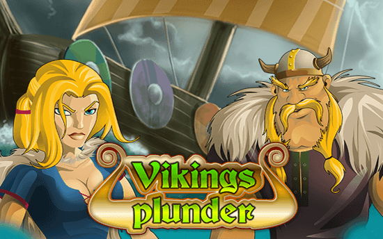 Vikings plunder